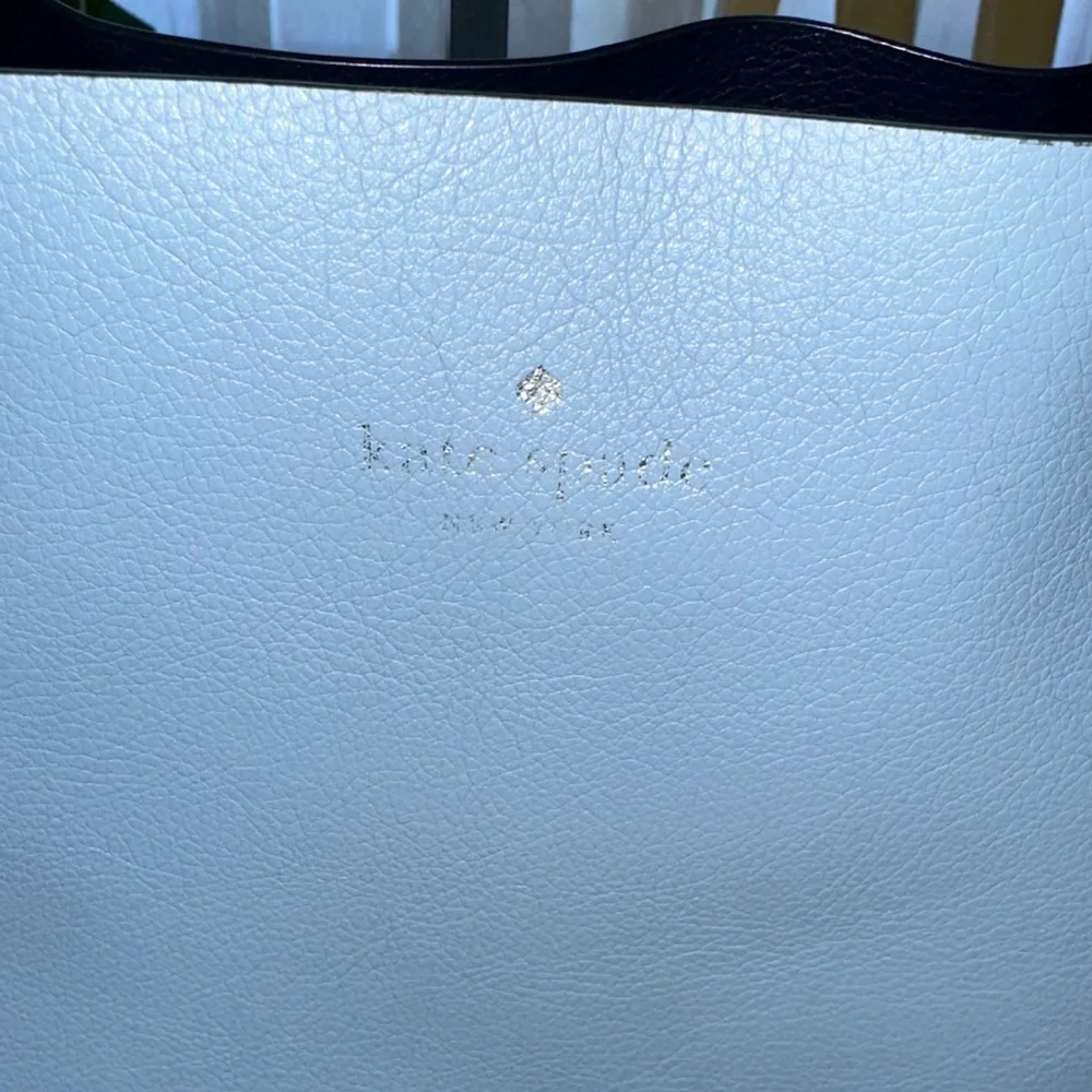Kate Spade Reversible, Two Tote Blue Bag - Picture 2 of 16